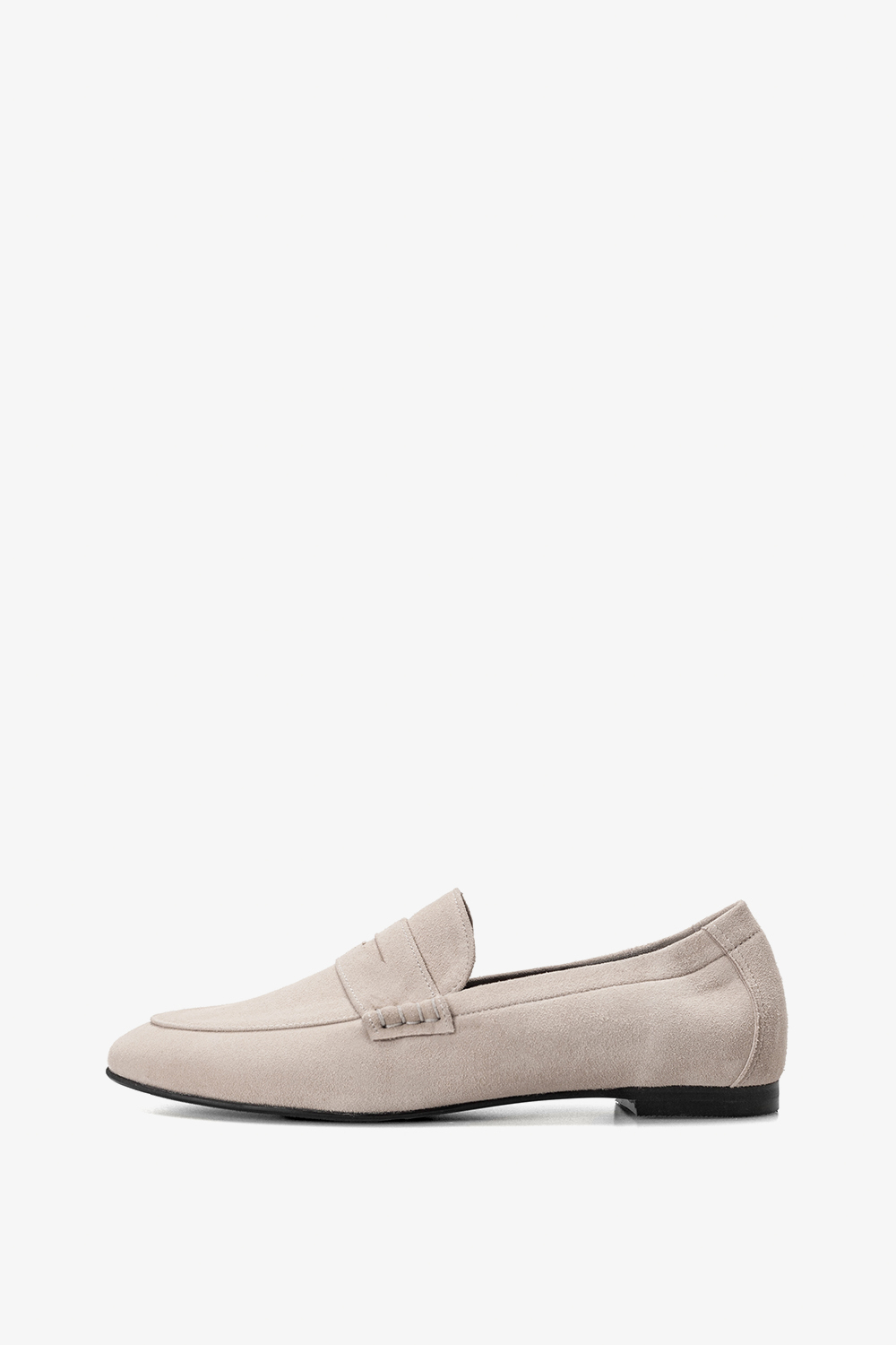 Modern Penny Loafer in Pearl Powder